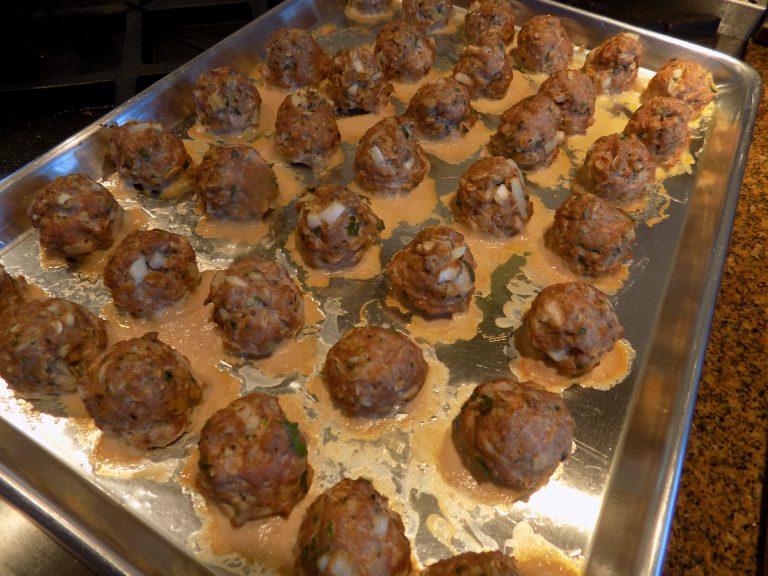 Healthy Ground Turkey Meatballs In Homemade Marinara Sauce Chez Carr