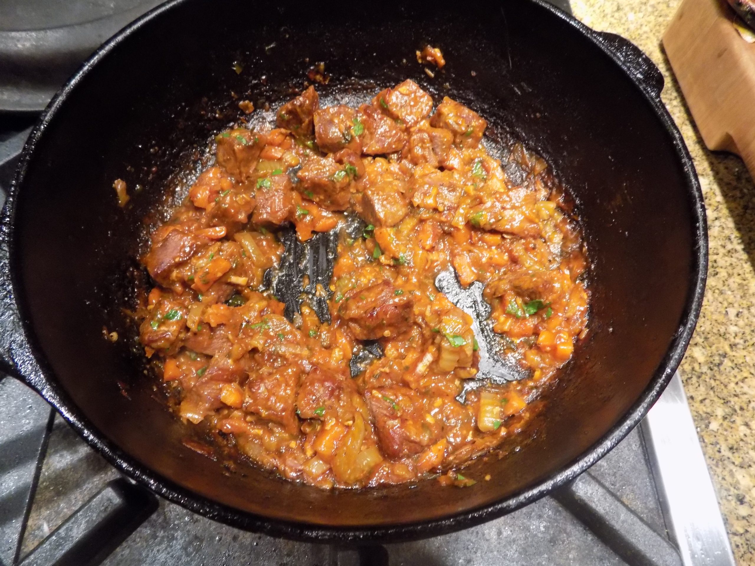 Savory Braised Beef Cubes Chez Carr Cuisine