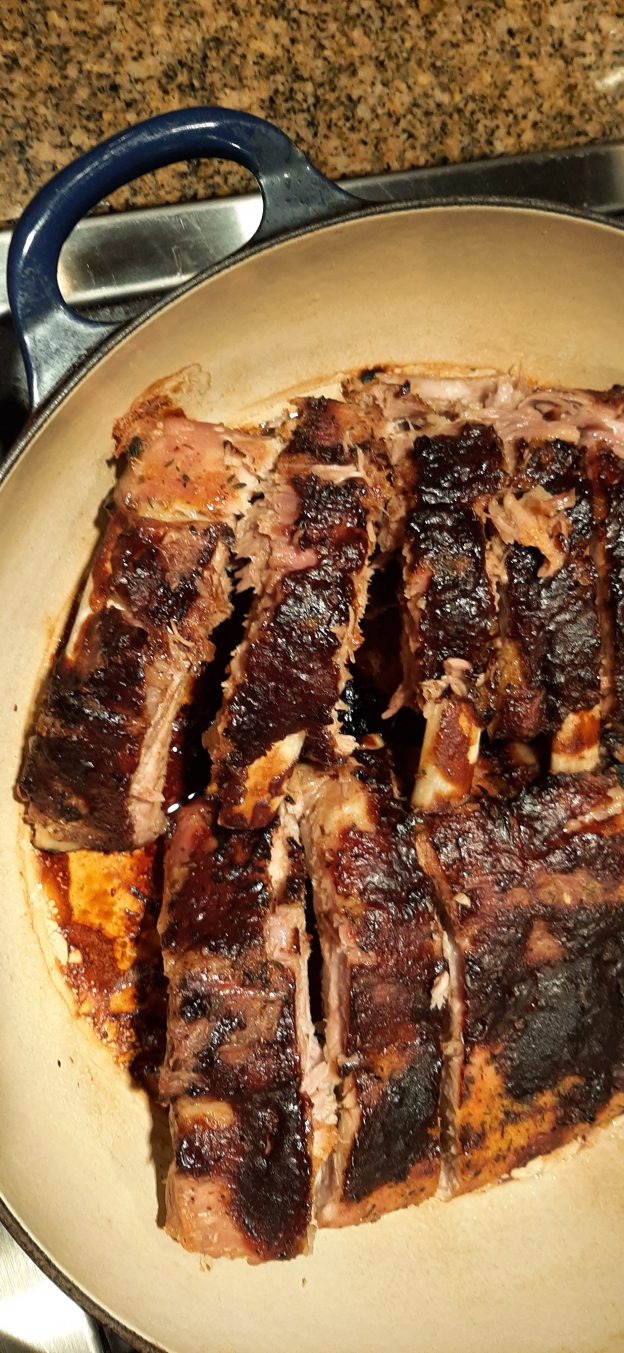 Savory Oven Baked Pork Loin Back Ribs Chez Carr Cuisine